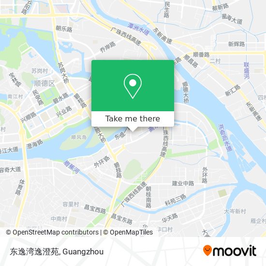 东逸湾逸澄苑 map