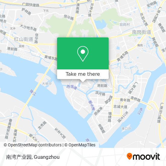 南湾产业园 map