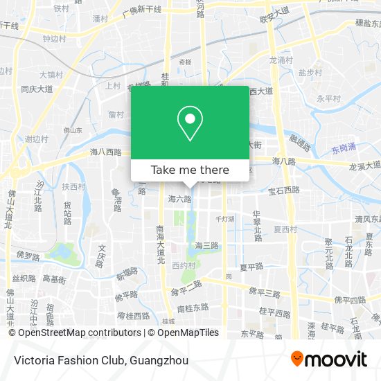 Victoria Fashion Club map