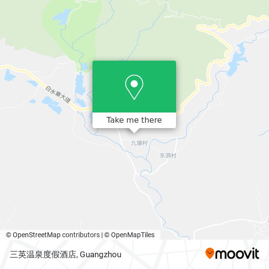 三英温泉度假酒店 map