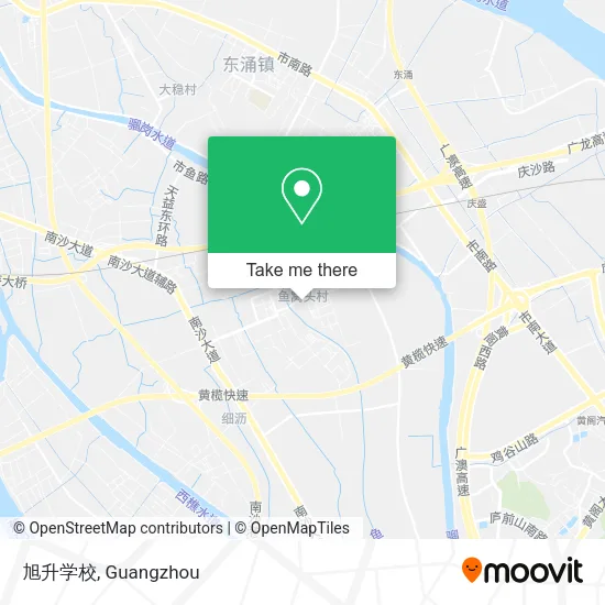 旭升学校 map