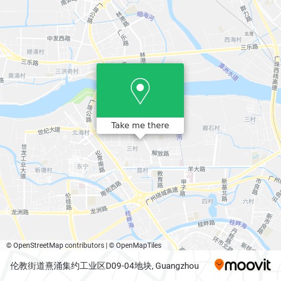 伦教街道熹涌集约工业区D09-04地块 map