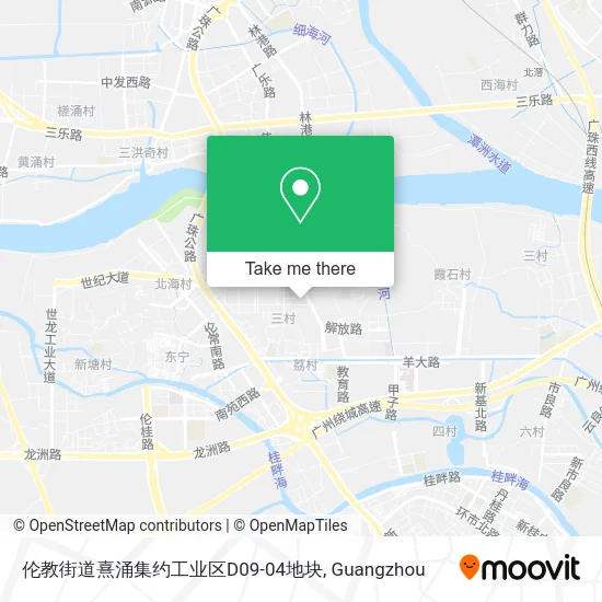 伦教街道熹涌集约工业区D09-04地块 map