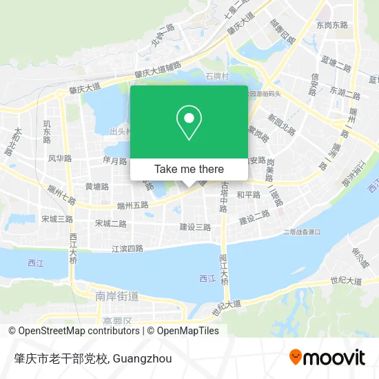 肇庆市老干部党校 map