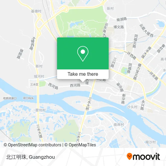 北江明珠 map