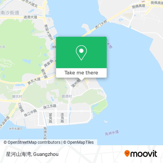 星河山海湾 map
