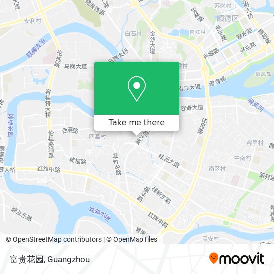富贵花园 map