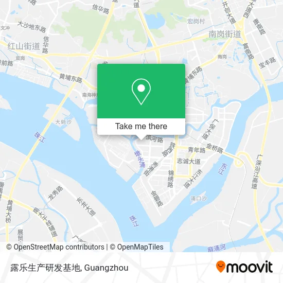 露乐生产研发基地 map