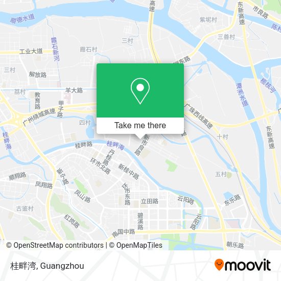 桂畔湾 map