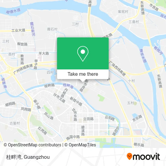 桂畔湾 map
