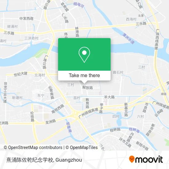 熹涌陈佐乾纪念学校 map