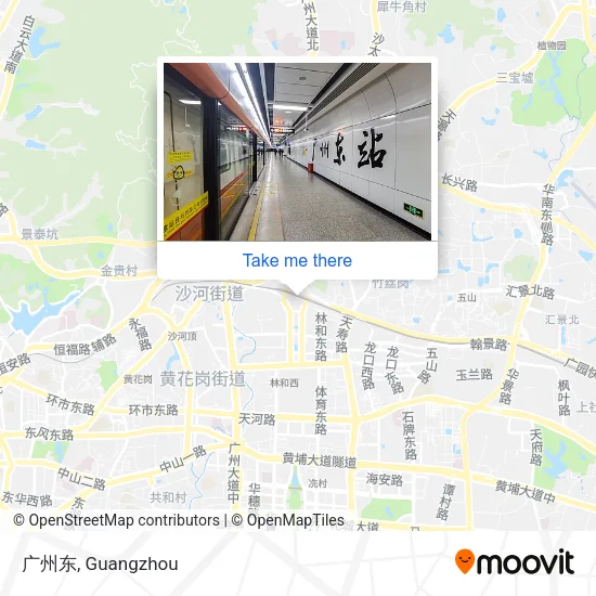 广州东 map