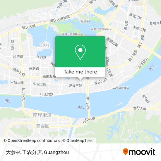 大参林 工农分店 map