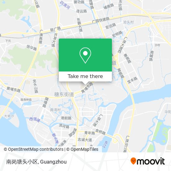 南岗塘头小区 map
