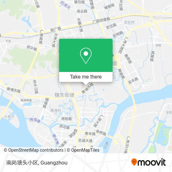 南岗塘头小区 map