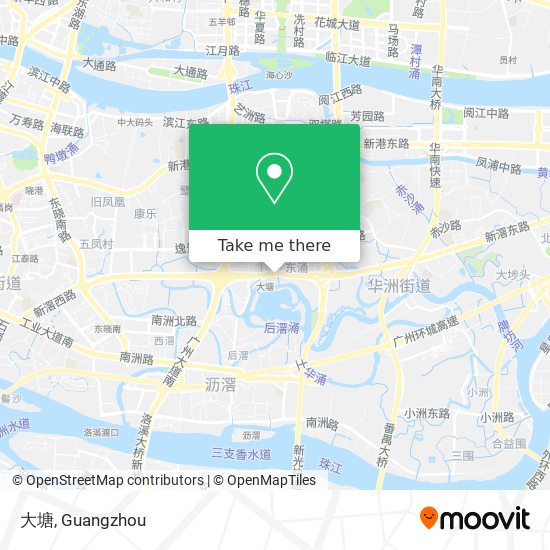 大塘 map