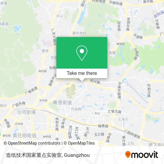造纸技术国家重点实验室 map