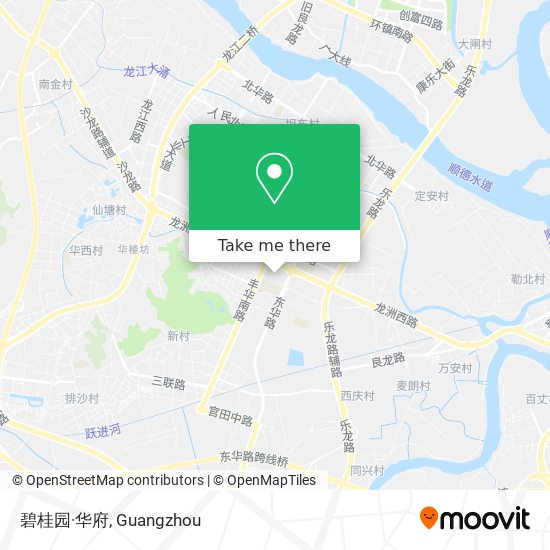 碧桂园·华府 map