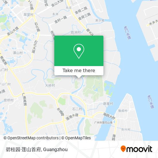碧桂园·莲山首府 map