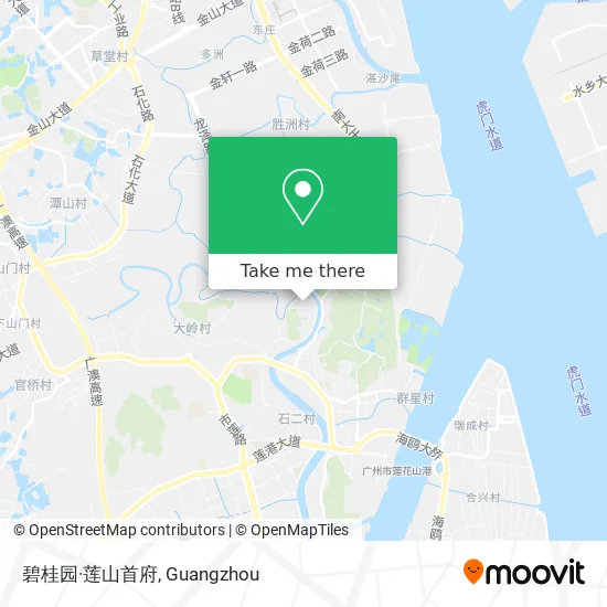 碧桂园·莲山首府 map