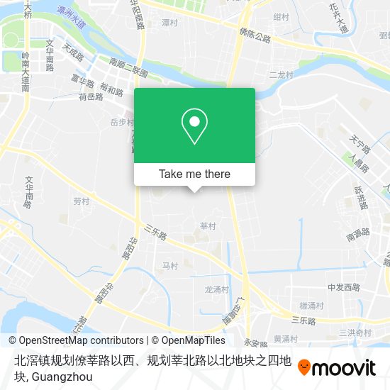北滘镇规划僚莘路以西、规划莘北路以北地块之四地块 map