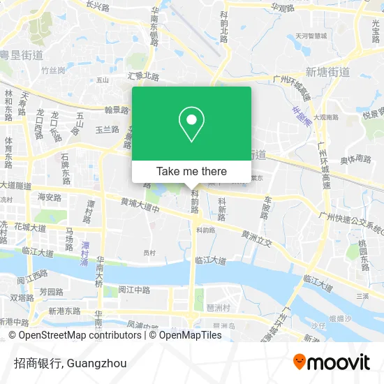 招商银行 map