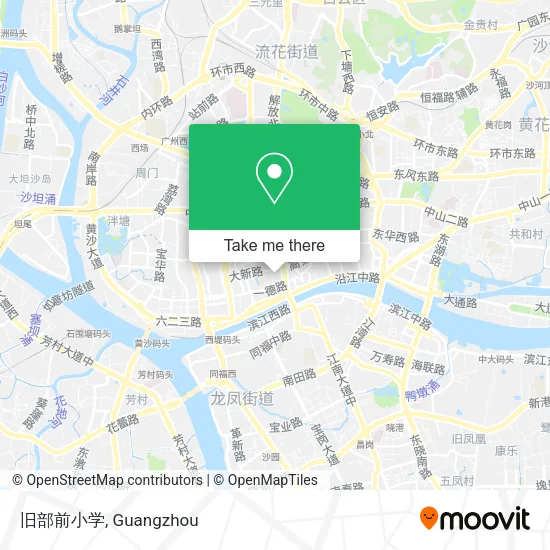 旧部前小学 map
