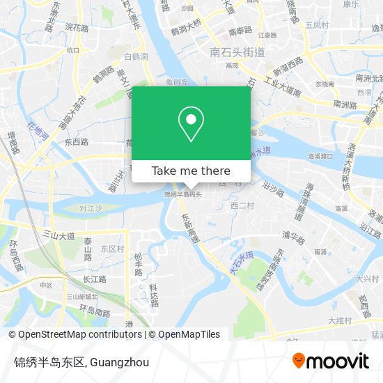 锦绣半岛东区 map