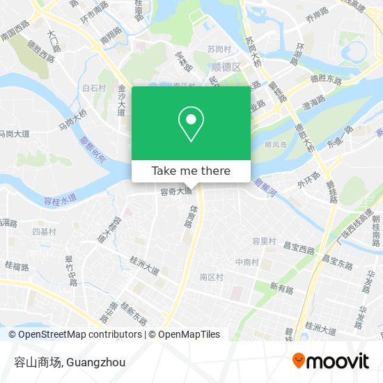 容山商场 map
