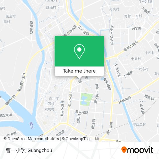 曹一小学 map