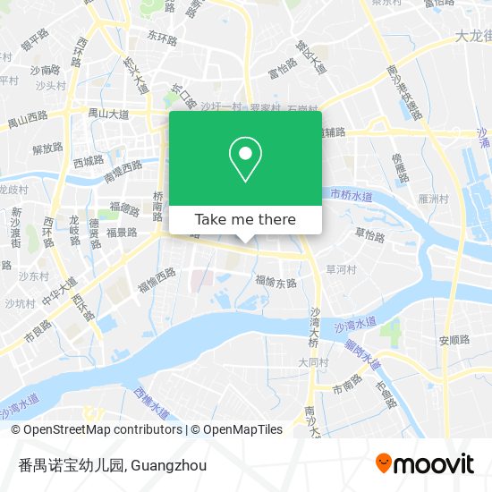 番禺诺宝幼儿园 map