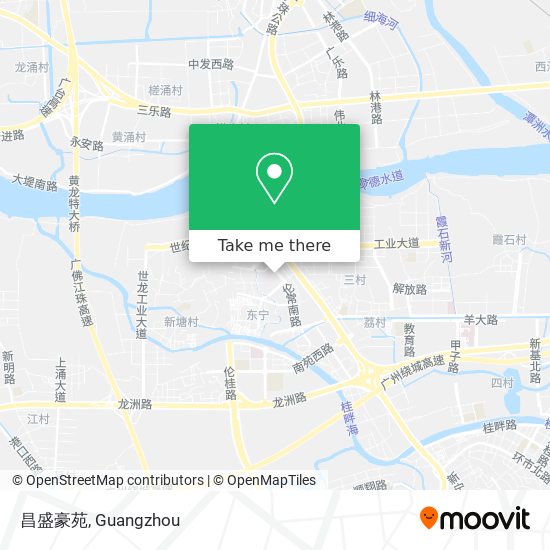 昌盛豪苑 map