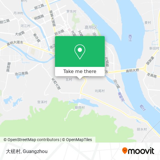大槎村 map