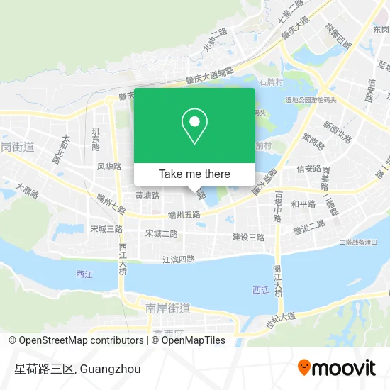 星荷路三区 map