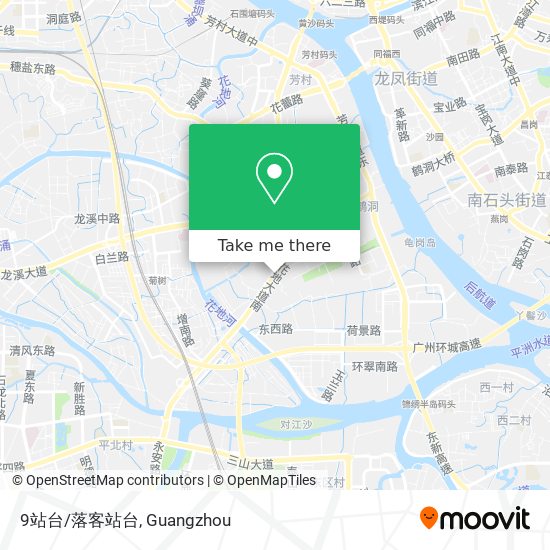9站台/落客站台 map