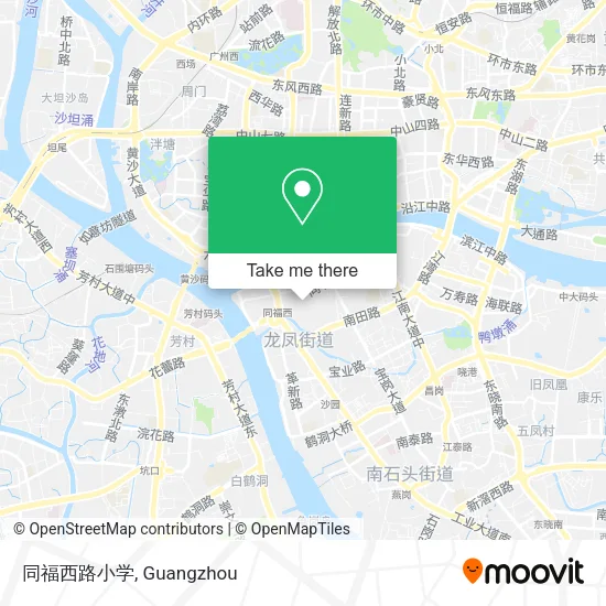 同福西路小学 map