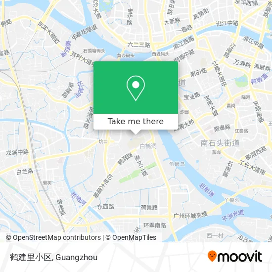 鹤建里小区 map