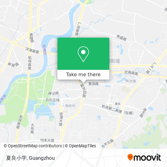 夏良小学 map