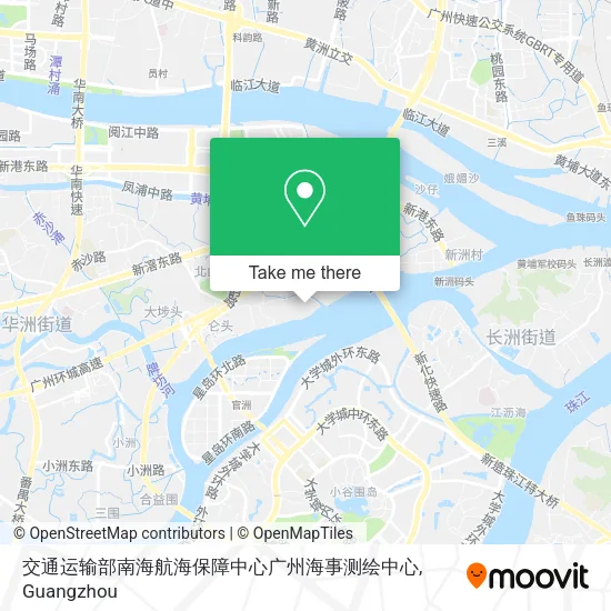交通运输部南海航海保障中心广州海事测绘中心 map