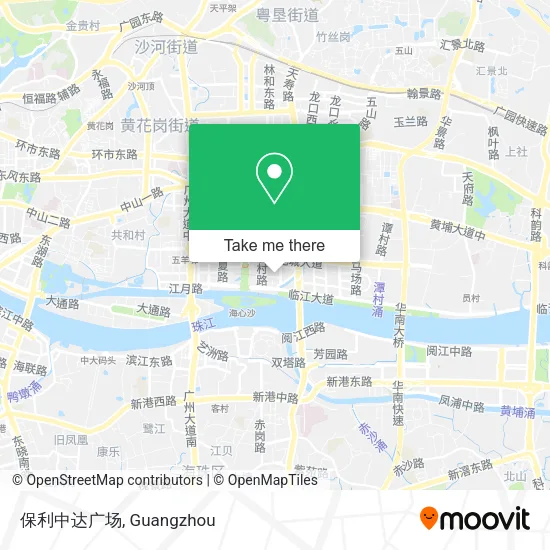 保利中达广场 map