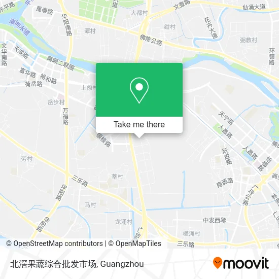 北滘果蔬综合批发市场 map