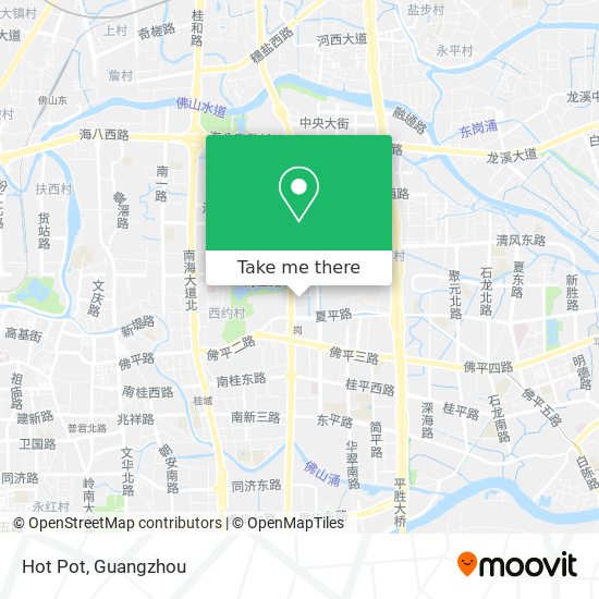 Hot Pot map