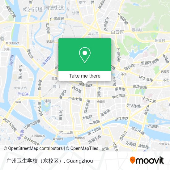 广州卫生学校（东校区） map