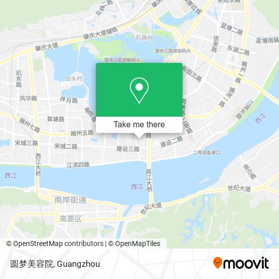 圆梦美容院 map