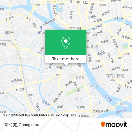 翠竹苑 map
