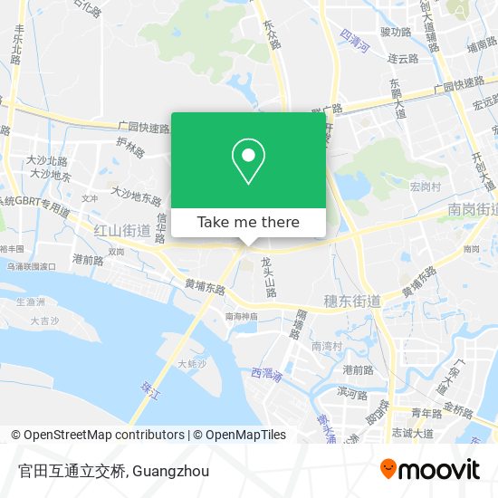 官田互通立交桥 map