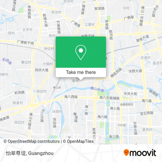 怡翠尊堤 map