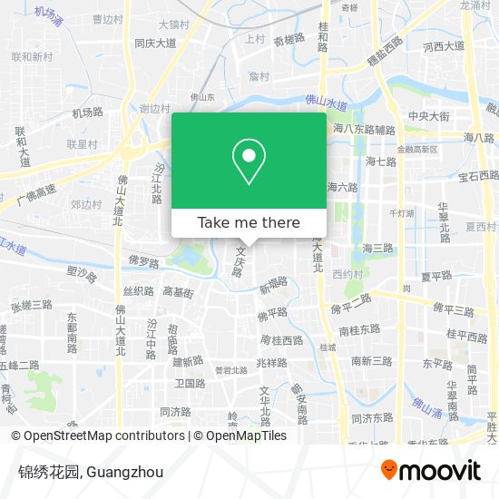 锦绣花园 map