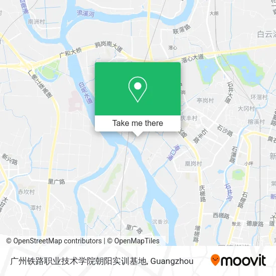 广州铁路职业技术学院朝阳实训基地 map