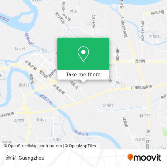 新宝 map